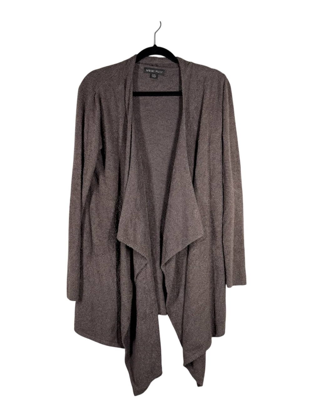Barefoot Dreams Bamboo Chic Lite Cardigan Sweater Brown Loungewear  L/XL